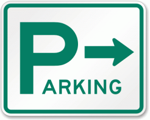 parking-lot-sign
